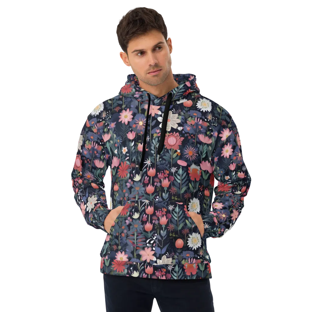 Twilight Bloom on Hoodie — Front