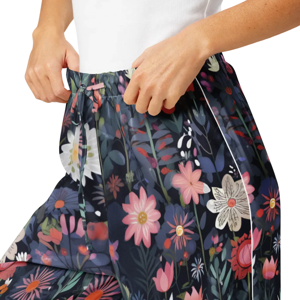 Twilight Bloom on Women's Pajama Pants — Product details