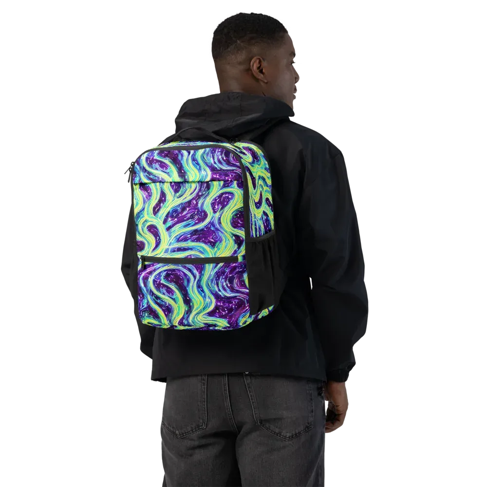 Tidal Luminescence on Utility Backpack — Back