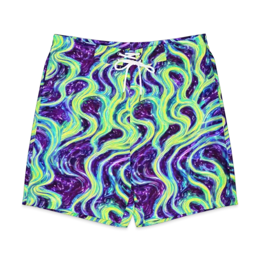 Tidal Luminescence on a Men's Board Shorts