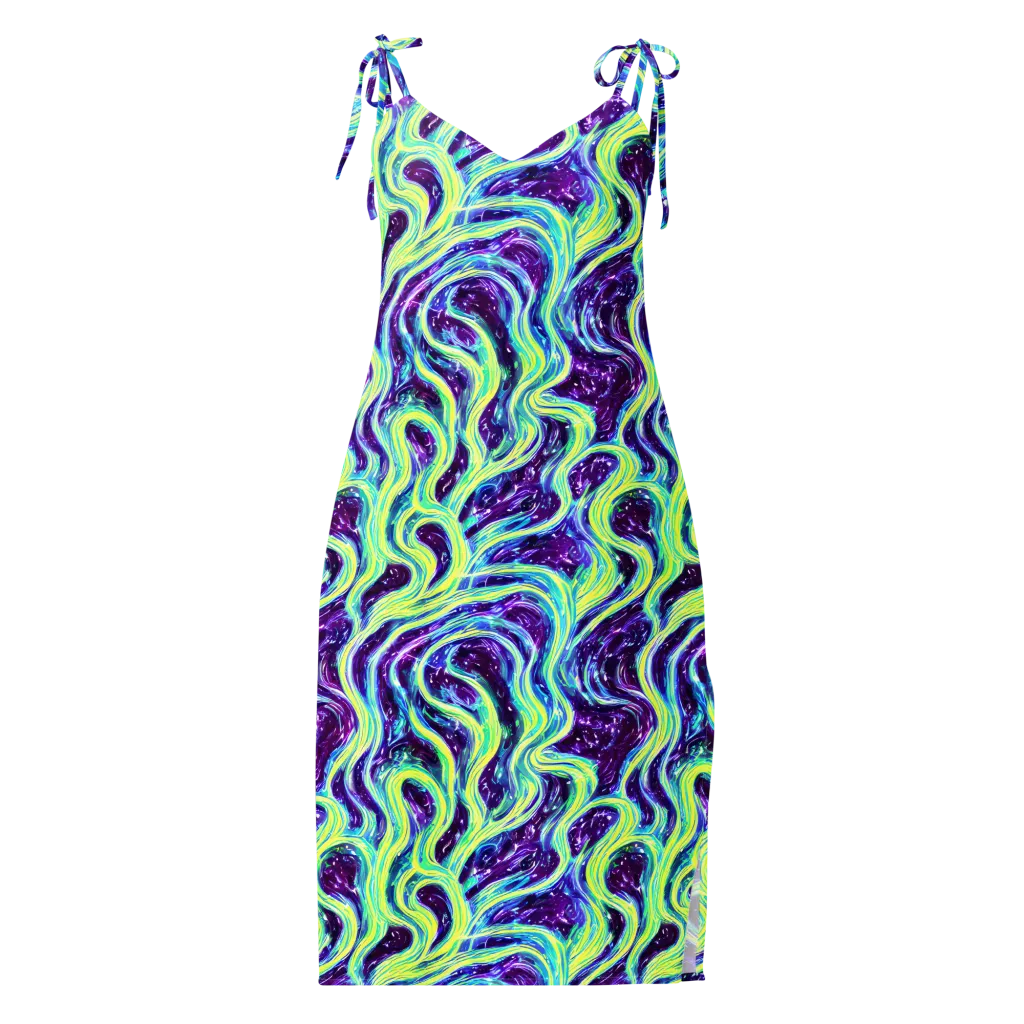 Tidal Luminescence on Slip Dress — Front