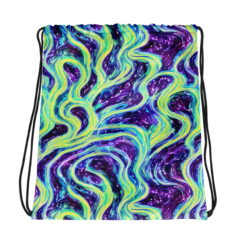 Tidal Luminescence on Drawstring Bag — Photo