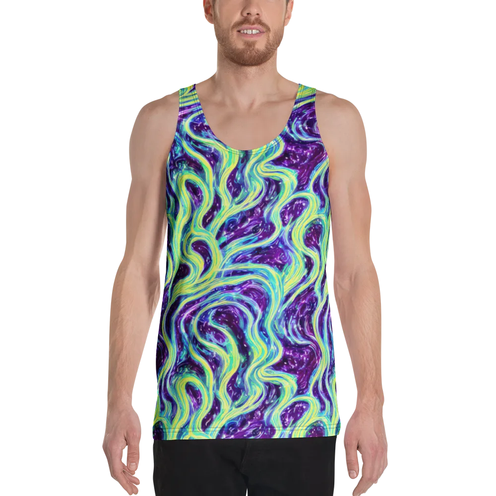 Tidal Luminescence on Men's Tank Top — Front