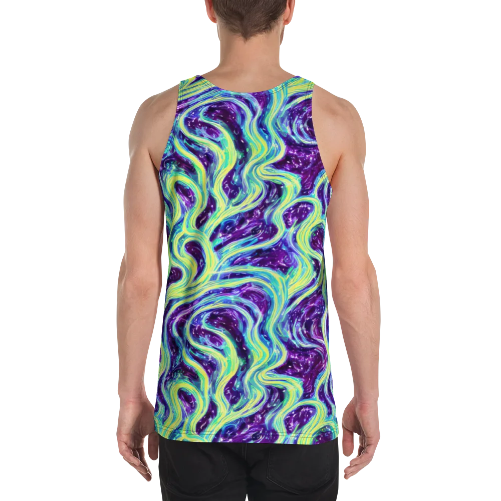 Tidal Luminescence on Men's Tank Top — Back