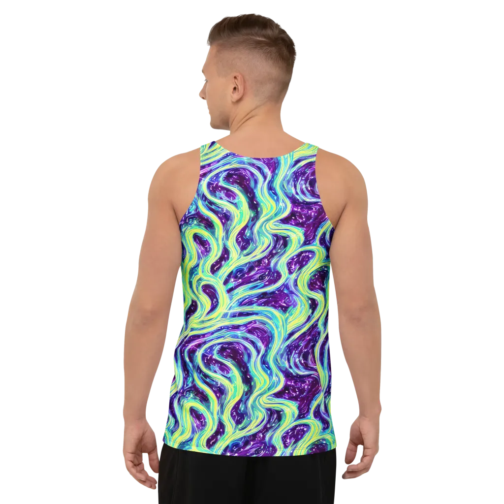 Tidal Luminescence on Men's Tank Top — Back