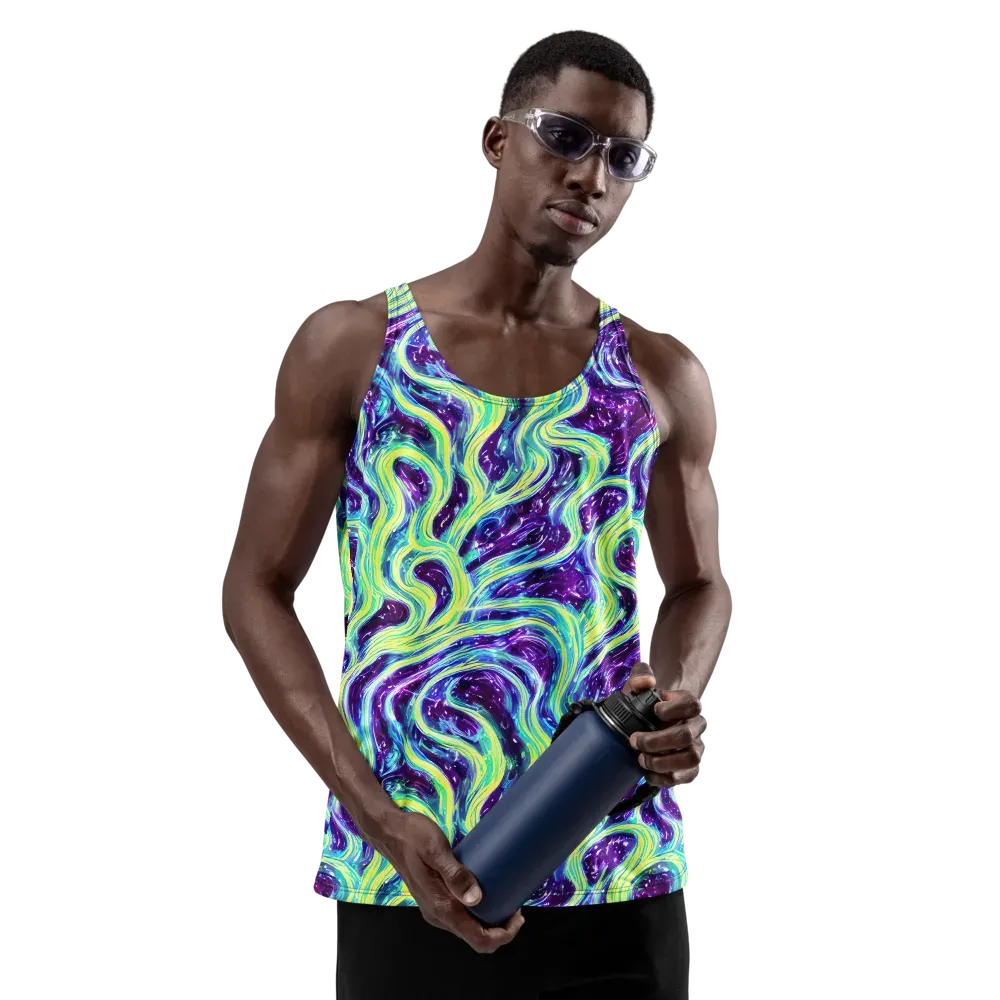 Tidal Luminescence on Men's Tank Top — Front