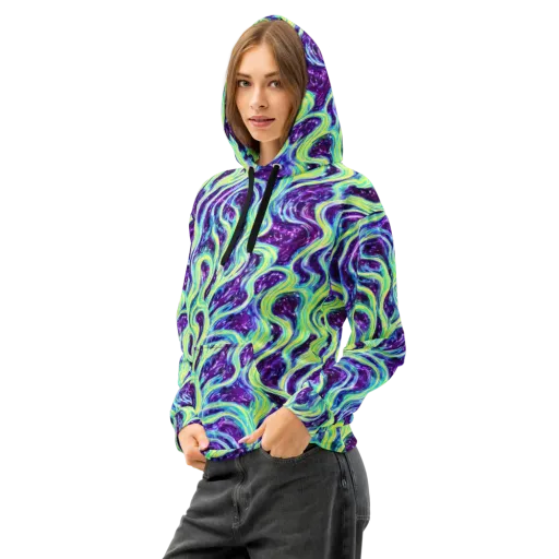 Tidal Luminescence on a Cotton Hoodie