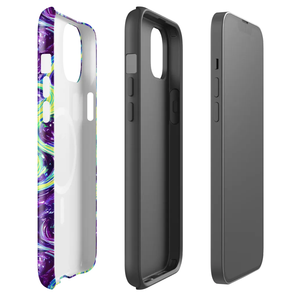 Tidal Luminescence on MagSafe Tough Case for iPhone® — Front