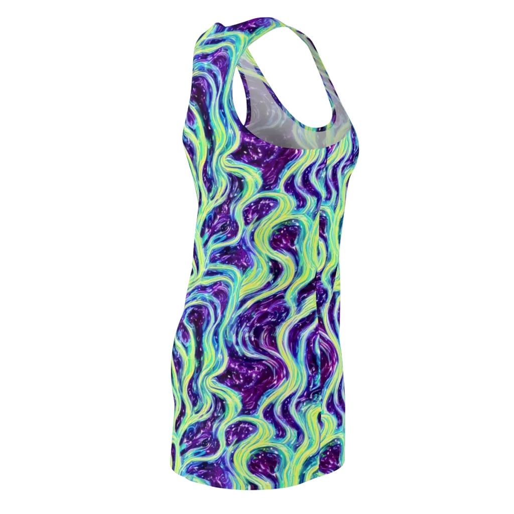 Tidal Luminescence on Racerback Dress — Back Side