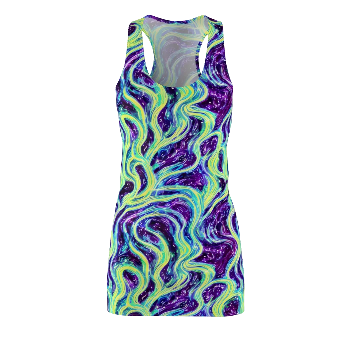 Tidal Luminescence on Racerback Dress — Front