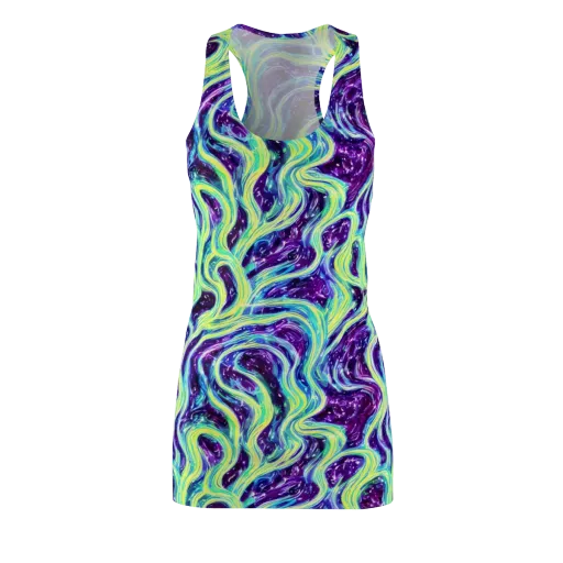 Tidal Luminescence on a Racerback Dress