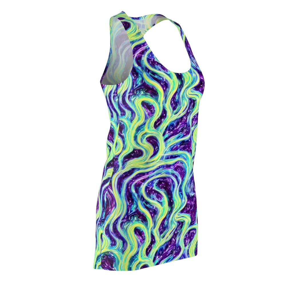 Tidal Luminescence on Racerback Dress — Front Side