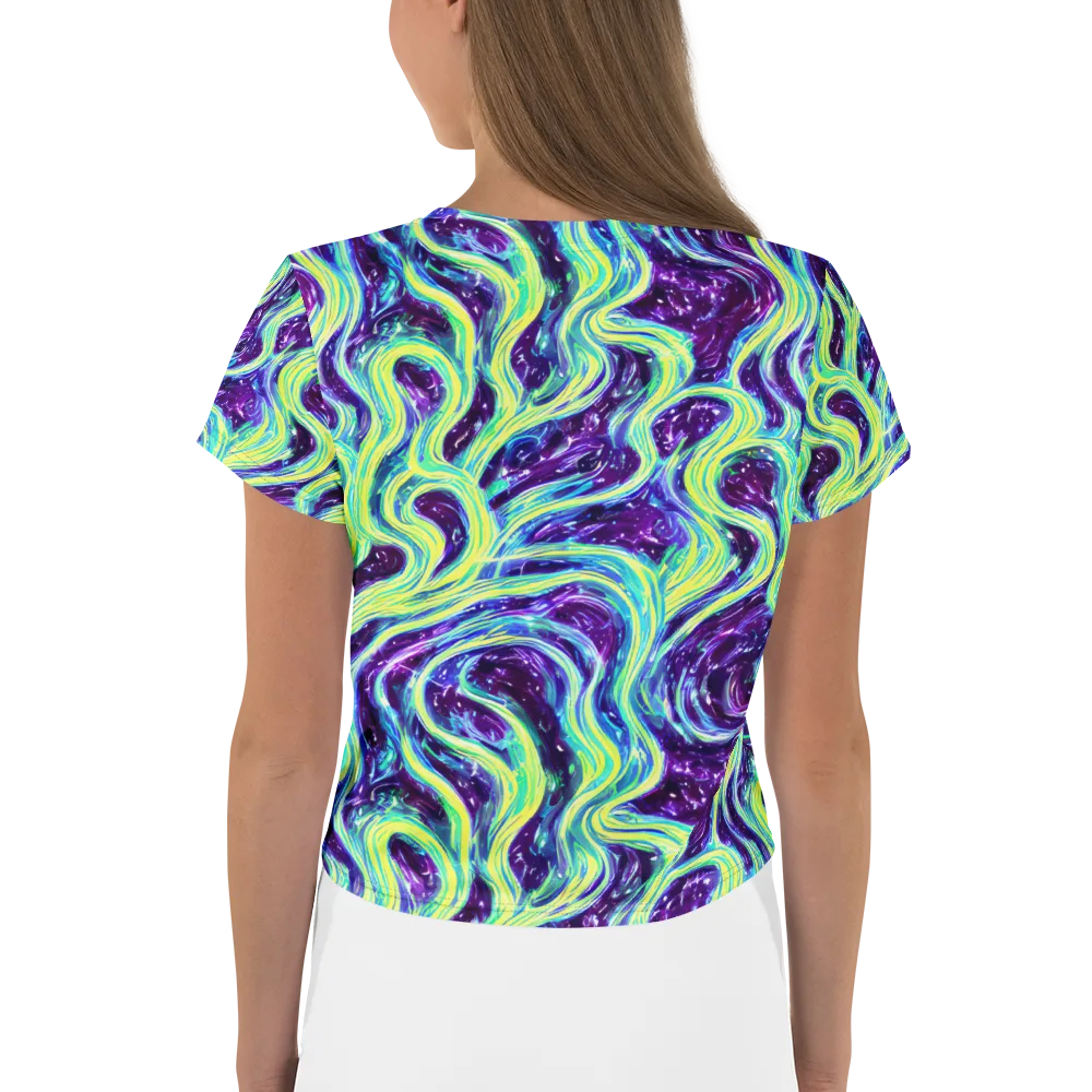 Tidal Luminescence on Crop Tee — Back