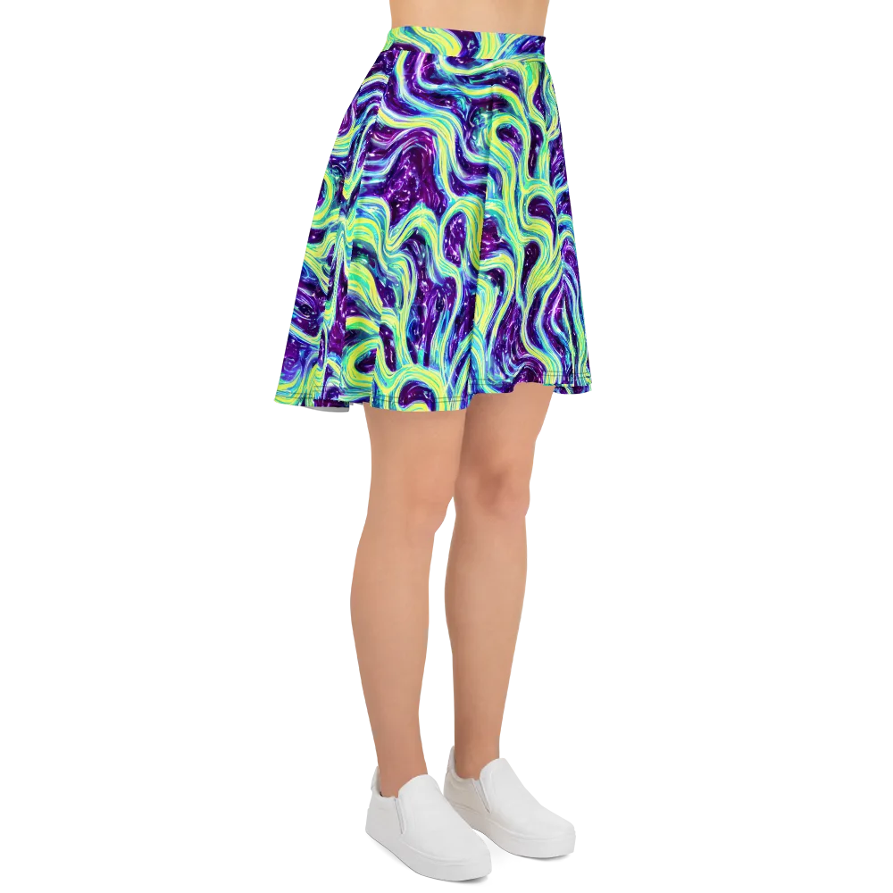 Tidal Luminescence on Skater Skirt — Right