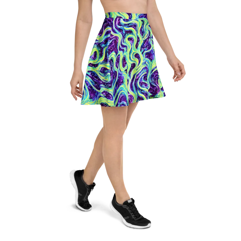 Tidal Luminescence on Skater Skirt — Right