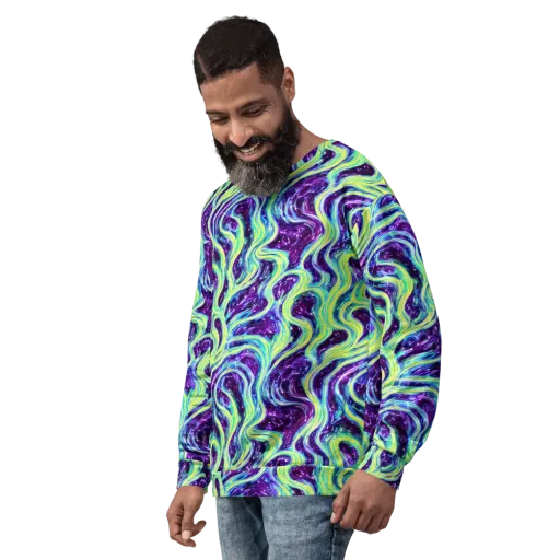 Tidal Luminescence on a Sweatshirt