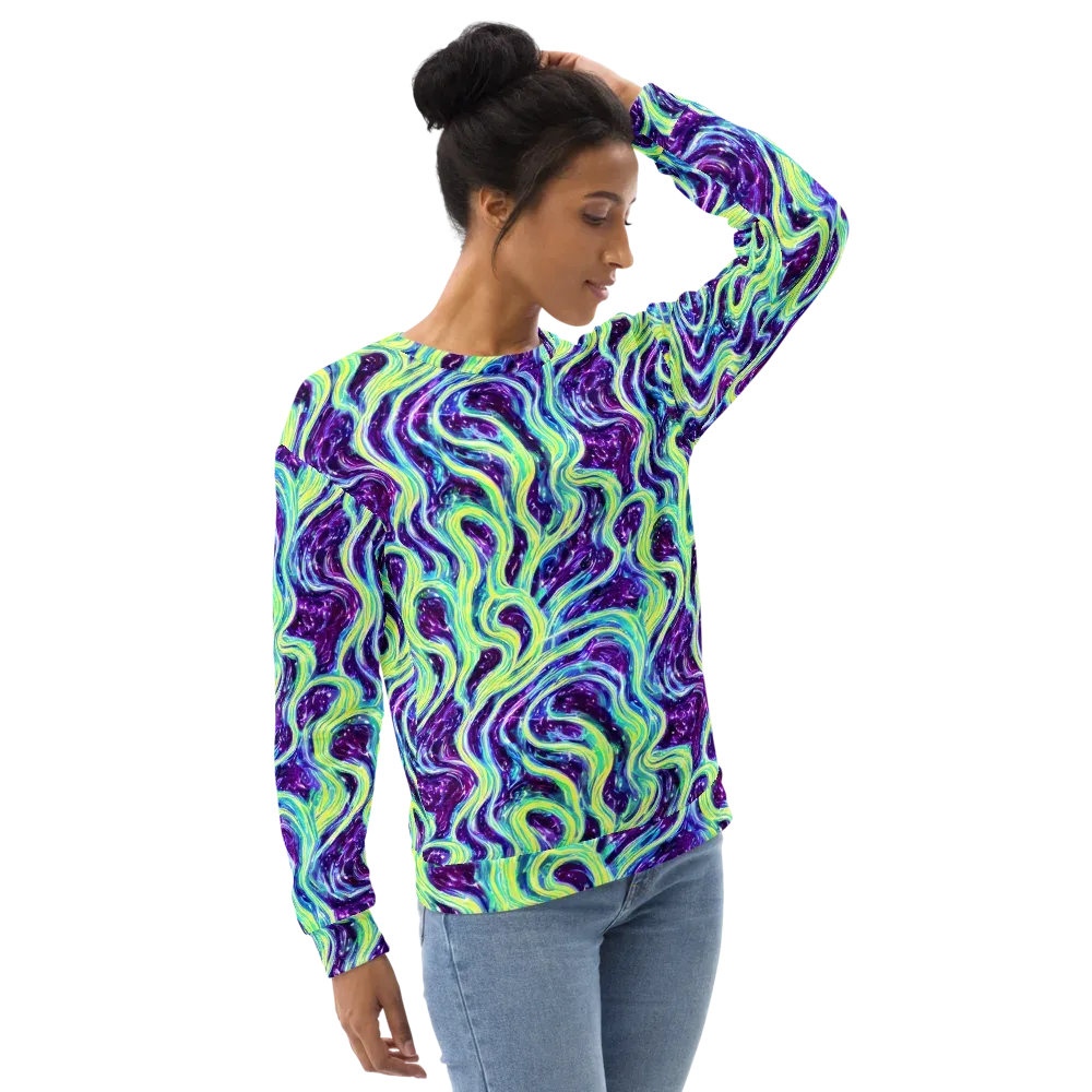 Tidal Luminescence on Sweatshirt — Right Front