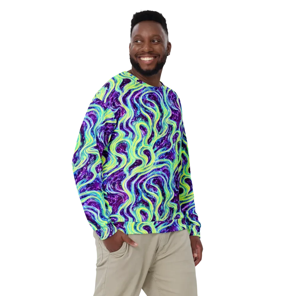 Tidal Luminescence on Sweatshirt — Front
