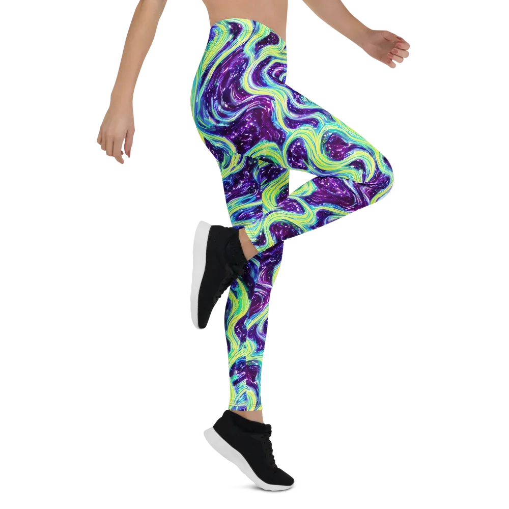 Tidal Luminescence on Leggings — Right