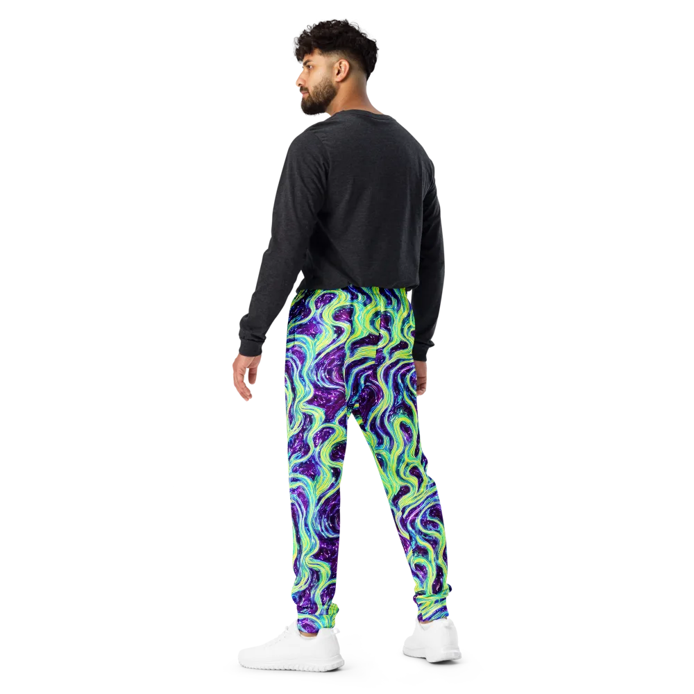 Tidal Luminescence on Men's Joggers — Back
