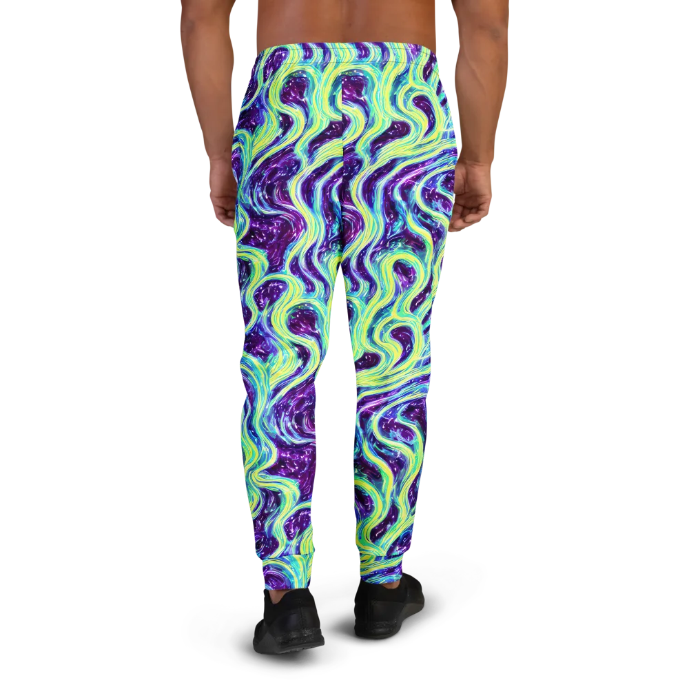 Tidal Luminescence on Men's Joggers — Back