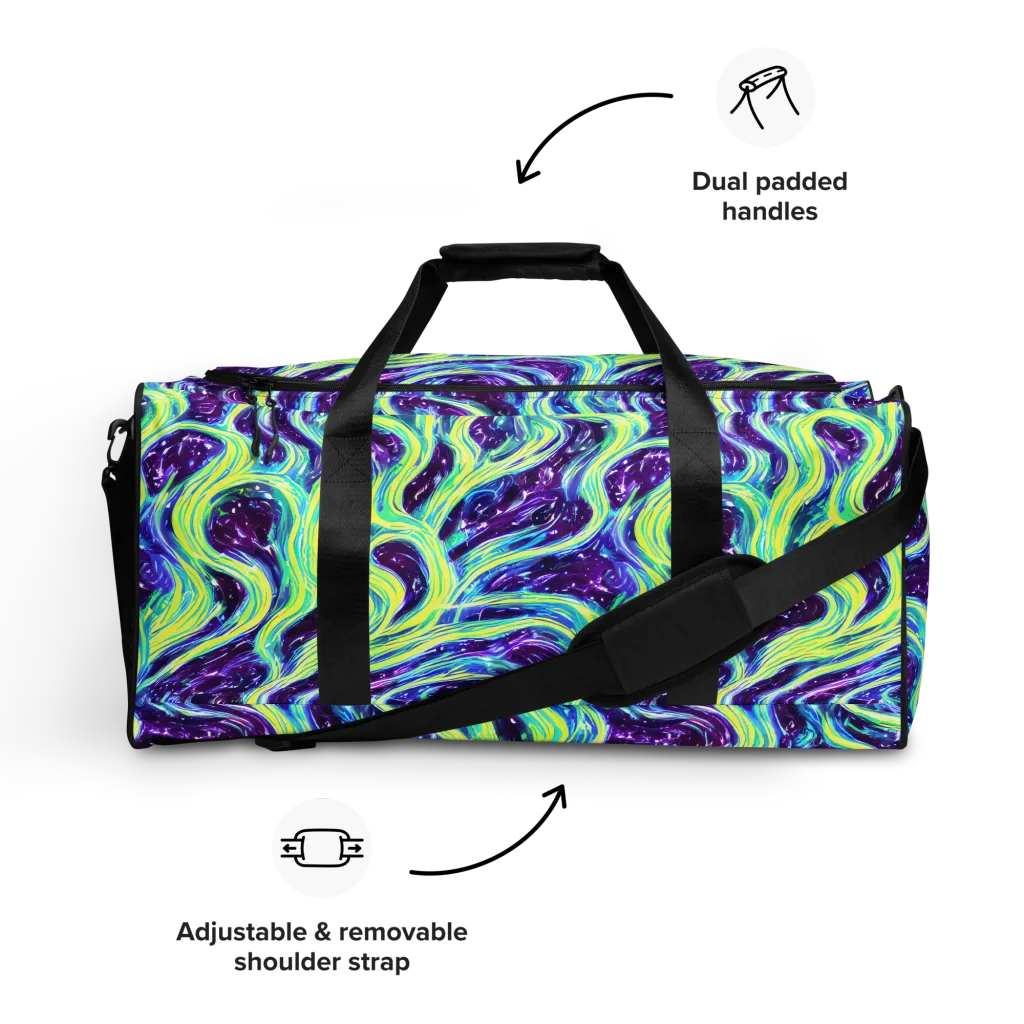 Tidal Luminescence on Duffle Bag — Front