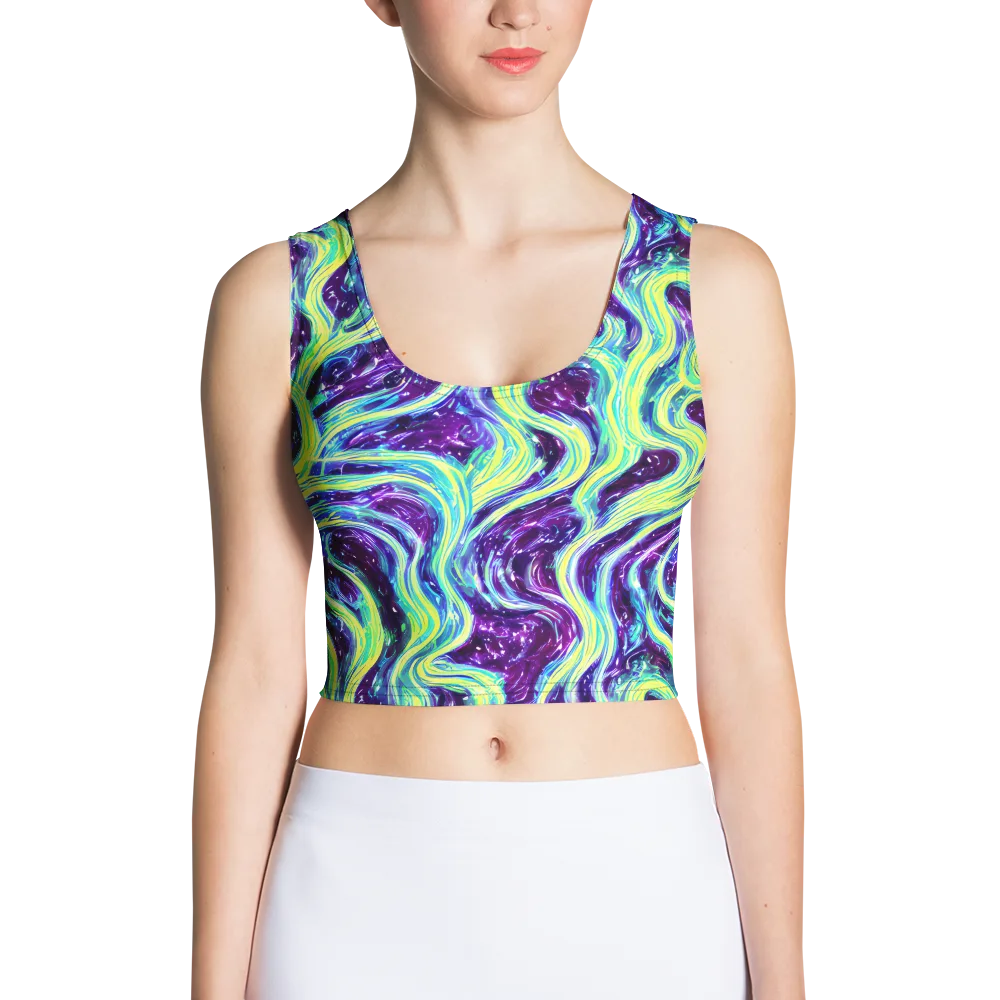 Tidal Luminescence on Crop Top — Front