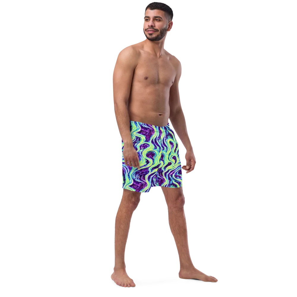 Tidal Luminescence on Swim Trunks — Right Front