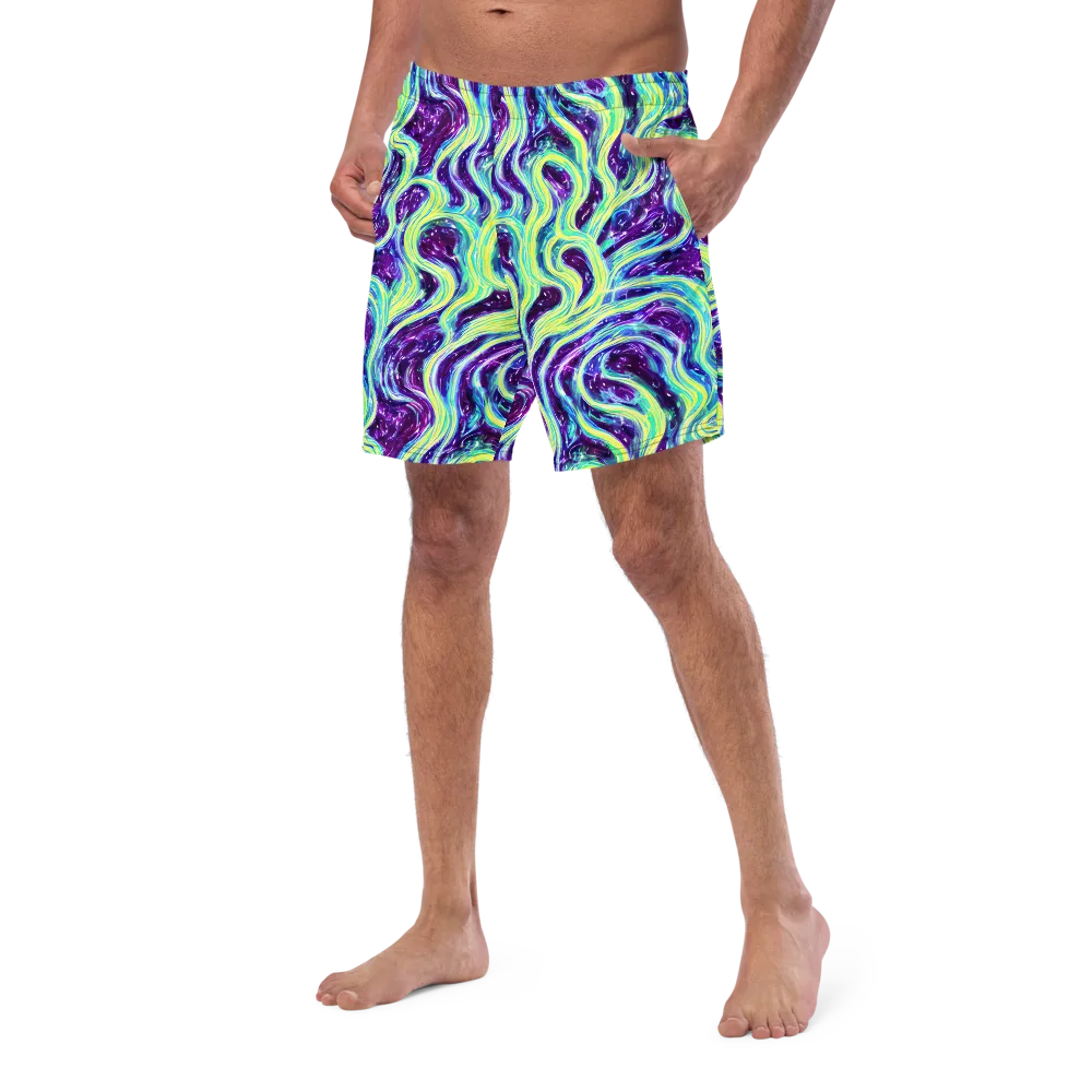 Tidal Luminescence on Swim Trunks — Left Front