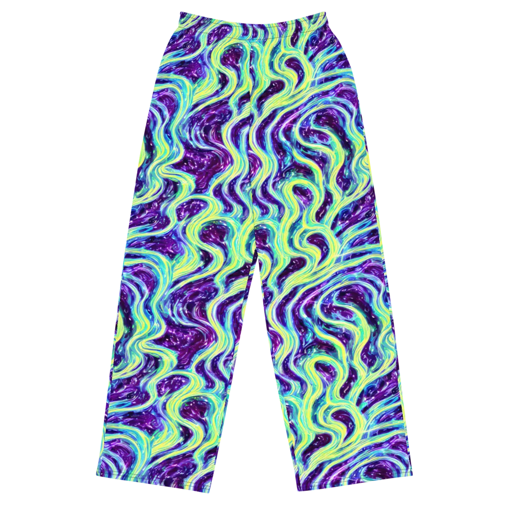 Tidal Luminescence on Wide-Leg Pants — Front
