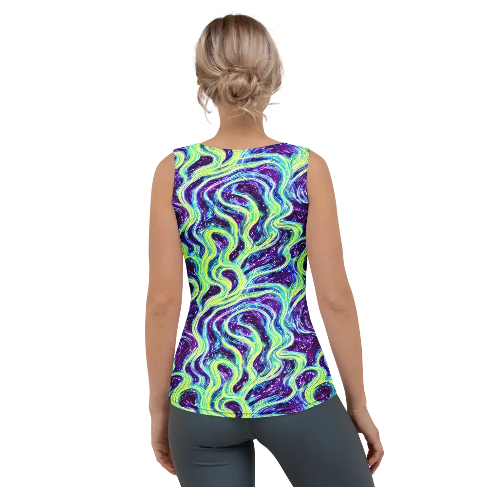 Tidal Luminescence on Women's Tank Top — Back