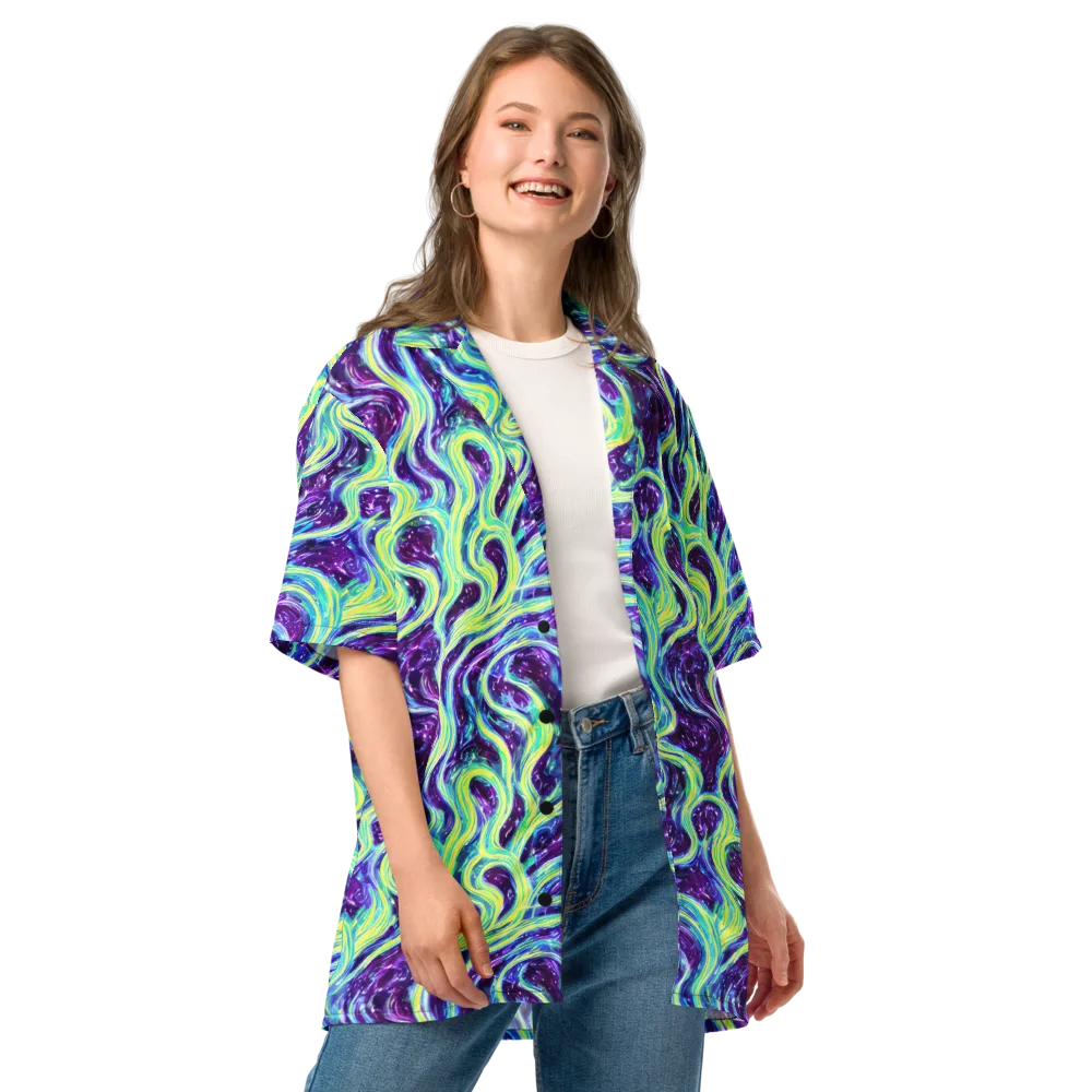 Tidal Luminescence on Button Shirt — Front