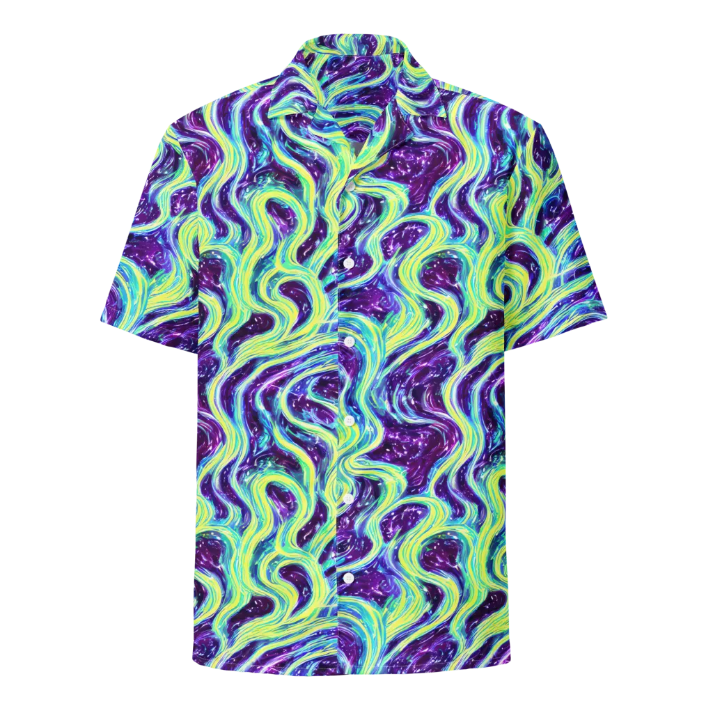 Tidal Luminescence on Button Shirt — Front