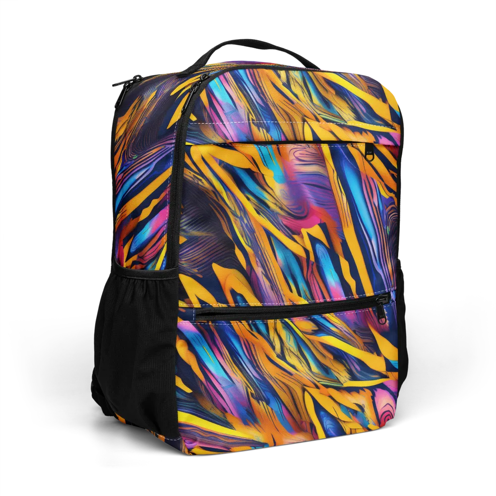 Electric Saffron on Utility Backpack — Right Front