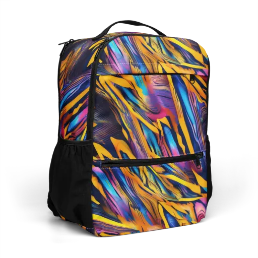 Electric Saffron on a Utility Backpack