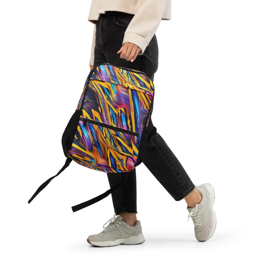 Electric Saffron on Utility Backpack — Front