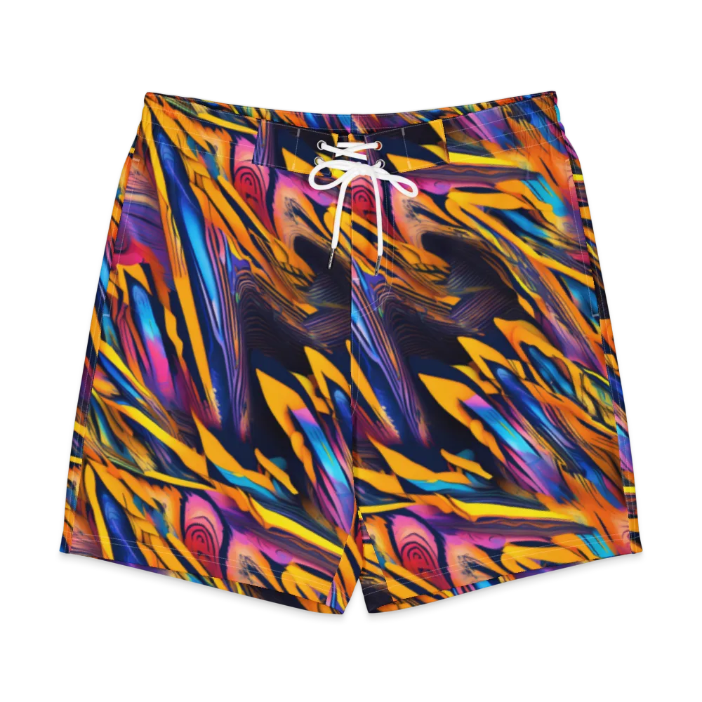 Electric Saffron on Men's Board Shorts — Front