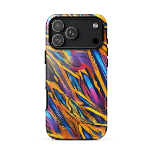 Electric Saffron on a Tough Case for iPhone®