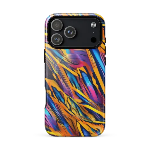 Electric Saffron on a MagSafe Tough Case for iPhone®
