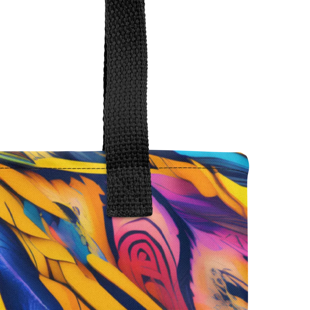 Electric Saffron on Tote Bag — Product details
