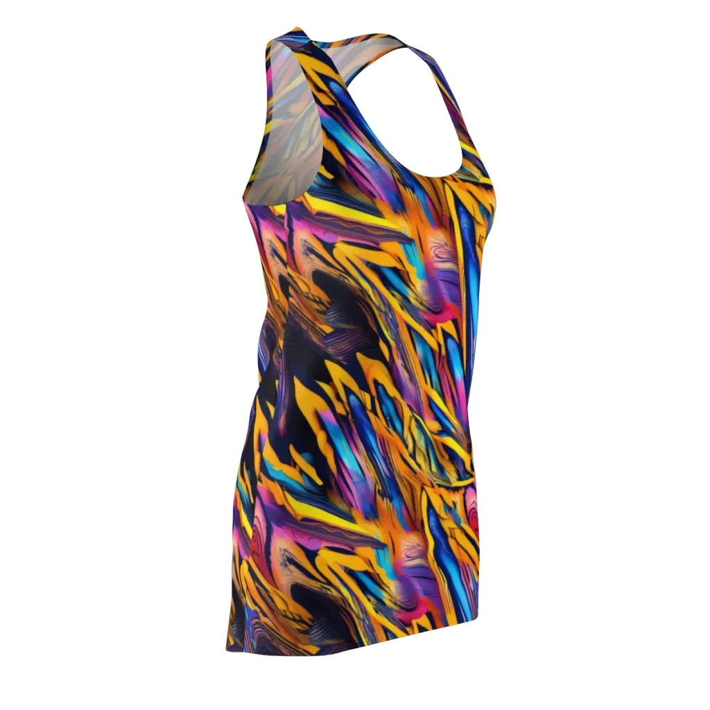 Electric Saffron on Racerback Dress — Front Side