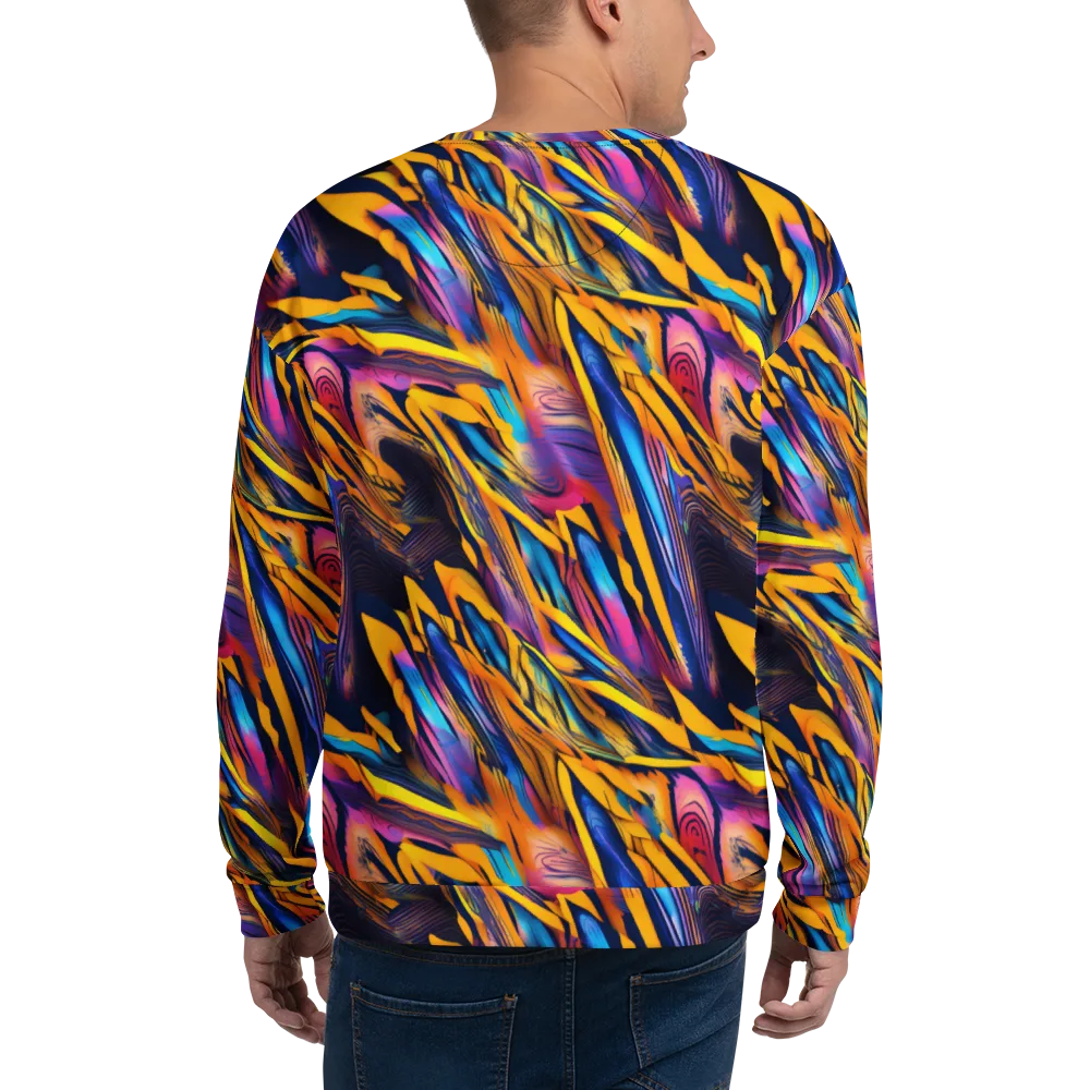 Electric Saffron on Sweatshirt — Back
