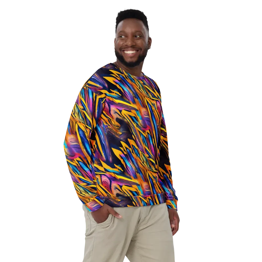 Electric Saffron on Sweatshirt — Front