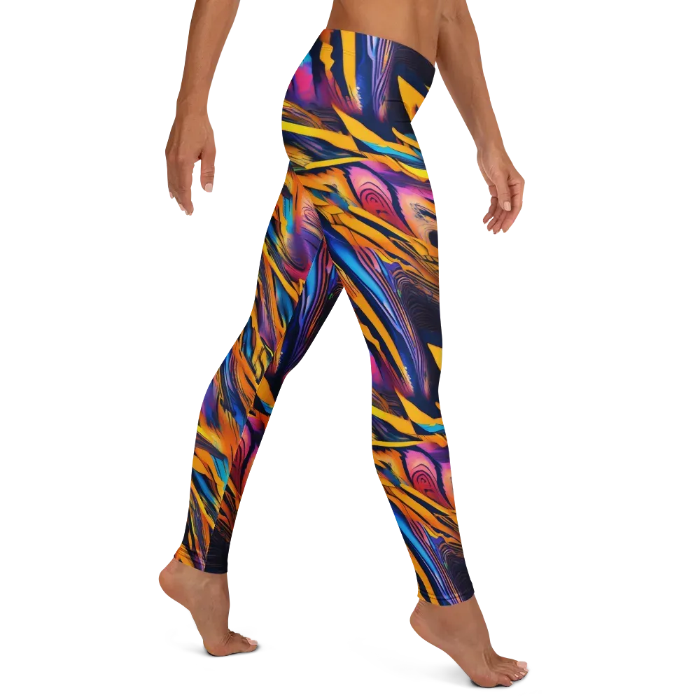 Electric Saffron on Leggings — Right
