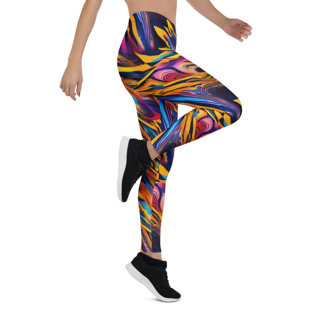 Electric Saffron on Leggings — Right