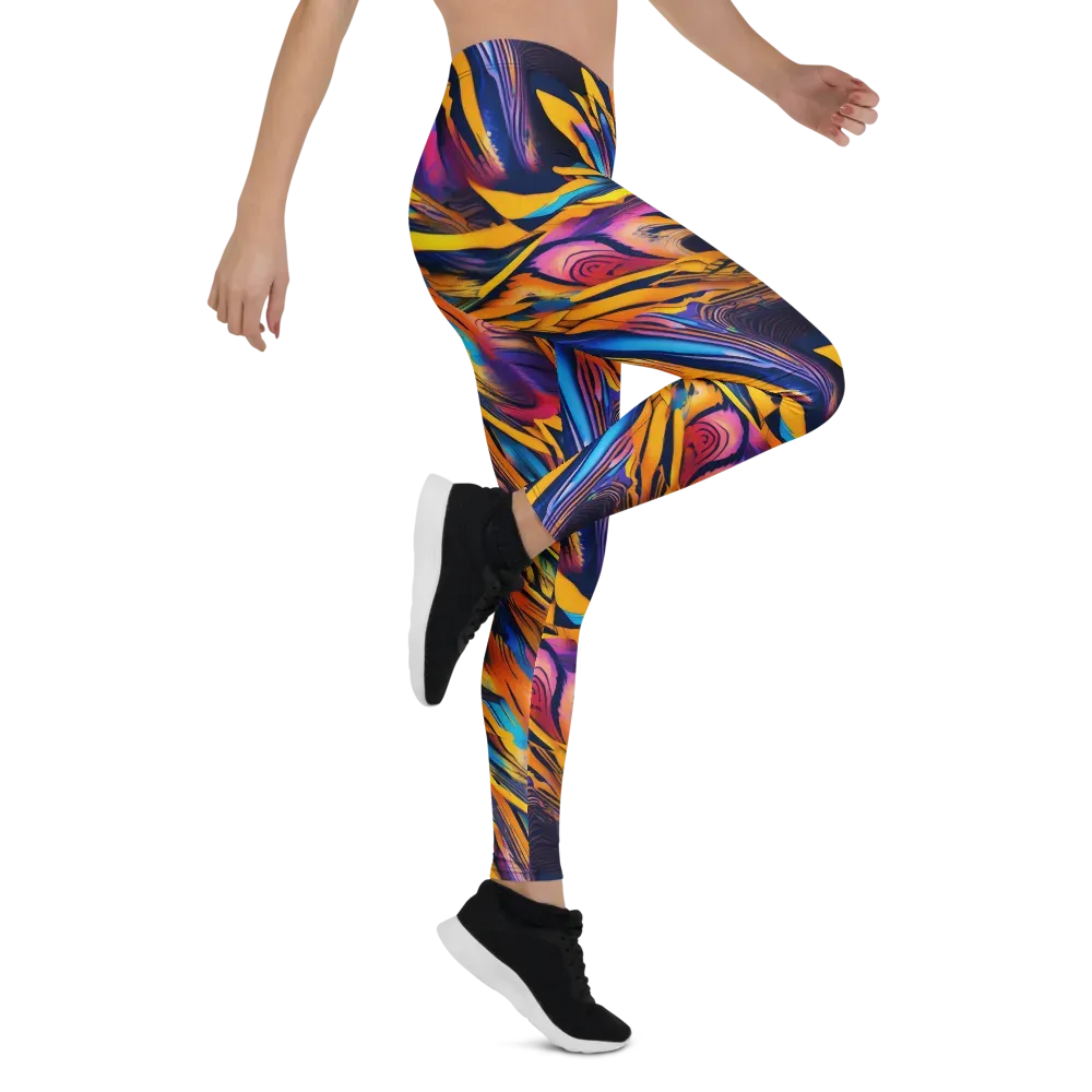Electric Saffron on Leggings — Right