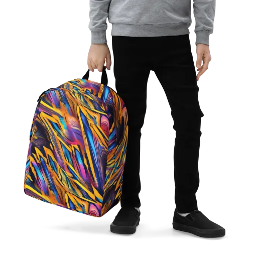 Electric Saffron on a Minimalist Backpack