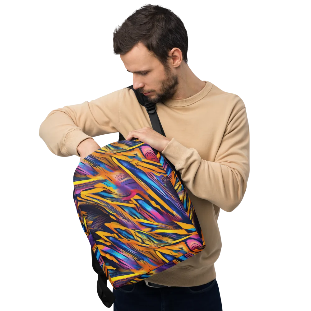 Electric Saffron on Minimalist Backpack — Front