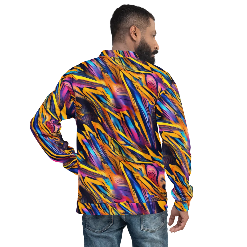Electric Saffron on Bomber Jacket — Back