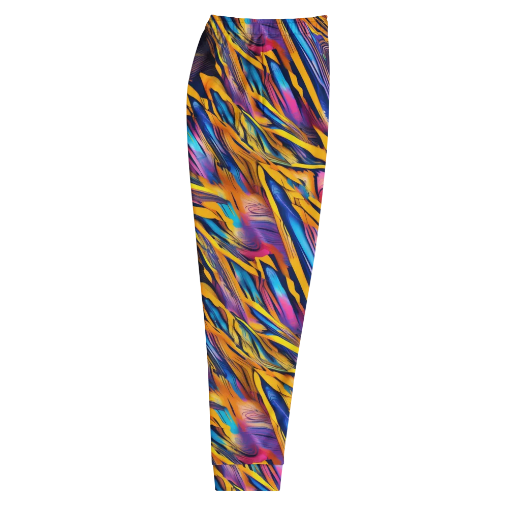 Electric Saffron on Men's Joggers — Right